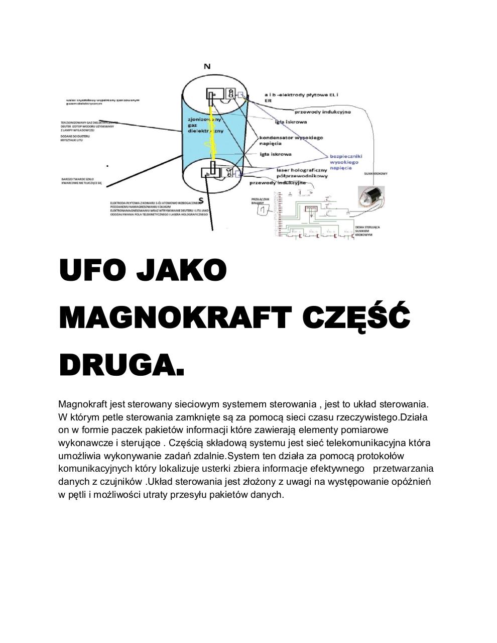 Document preview Ufo jako Magnokraft czÄ™Å›Ä‡ druga.pdf - page 1/3