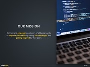 Page 2, CodinGame General presentation 2017