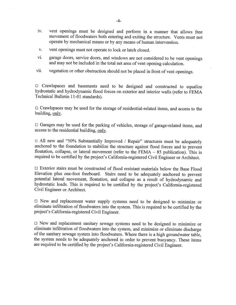 Page 5 of 47, Ventura County FLoodplain Development Standards