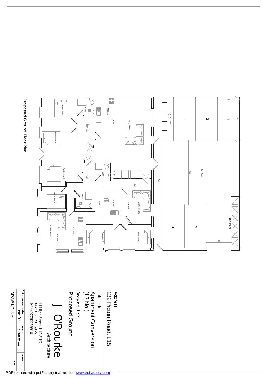 Document preview 132 Picton Road Rev 3 Proposed Gnd (1).pdf - page 1/1