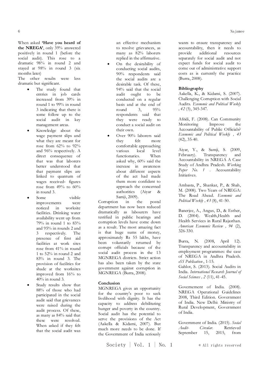 Page 4 of 5, MGNREGA, Transparency and Social Audit