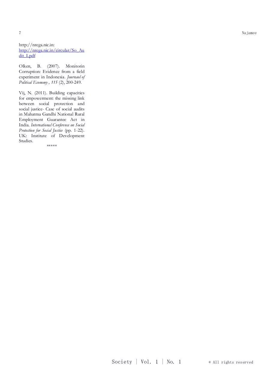 Page 5 of 5, MGNREGA, Transparency and Social Audit