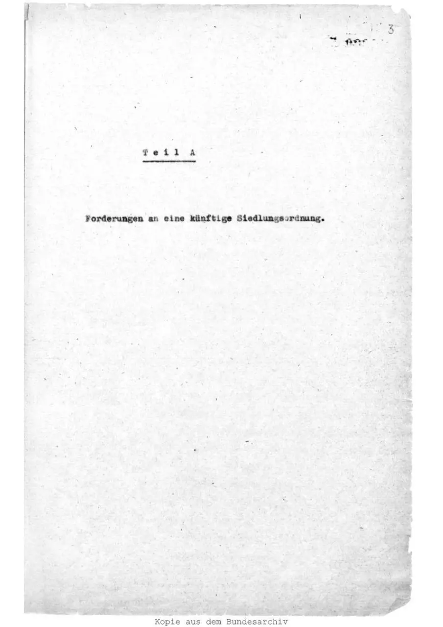Page 3 of 101, Generalplan Ost