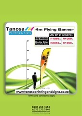 Page 3, Product Catalogue Tanosa Printing and Signs