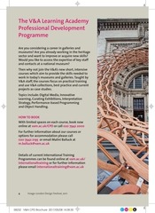 Page 4, V&A Continued Professional Developemnt Autumn 17 18