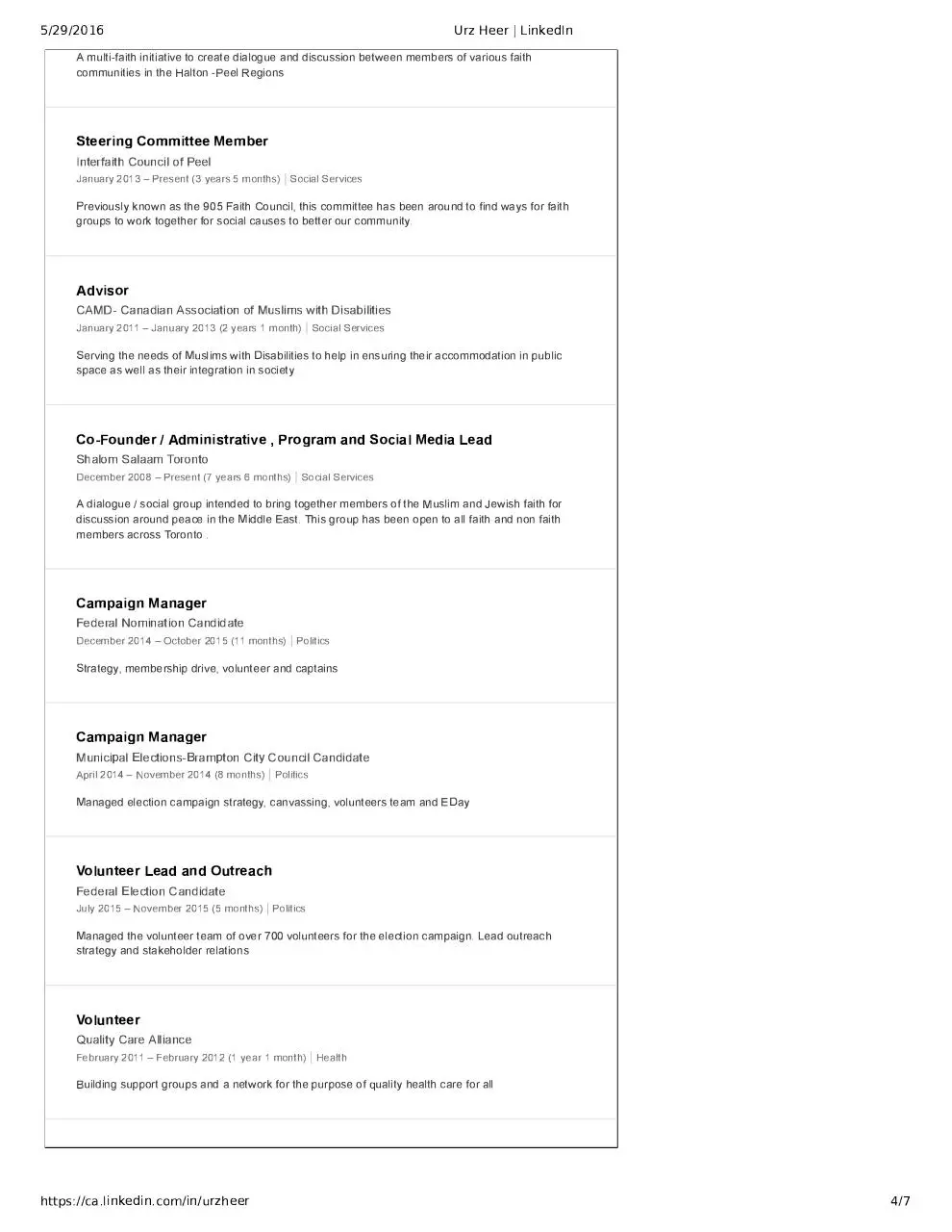 Page 4 of 7, Urz Heer LinkedIn 29May2016
