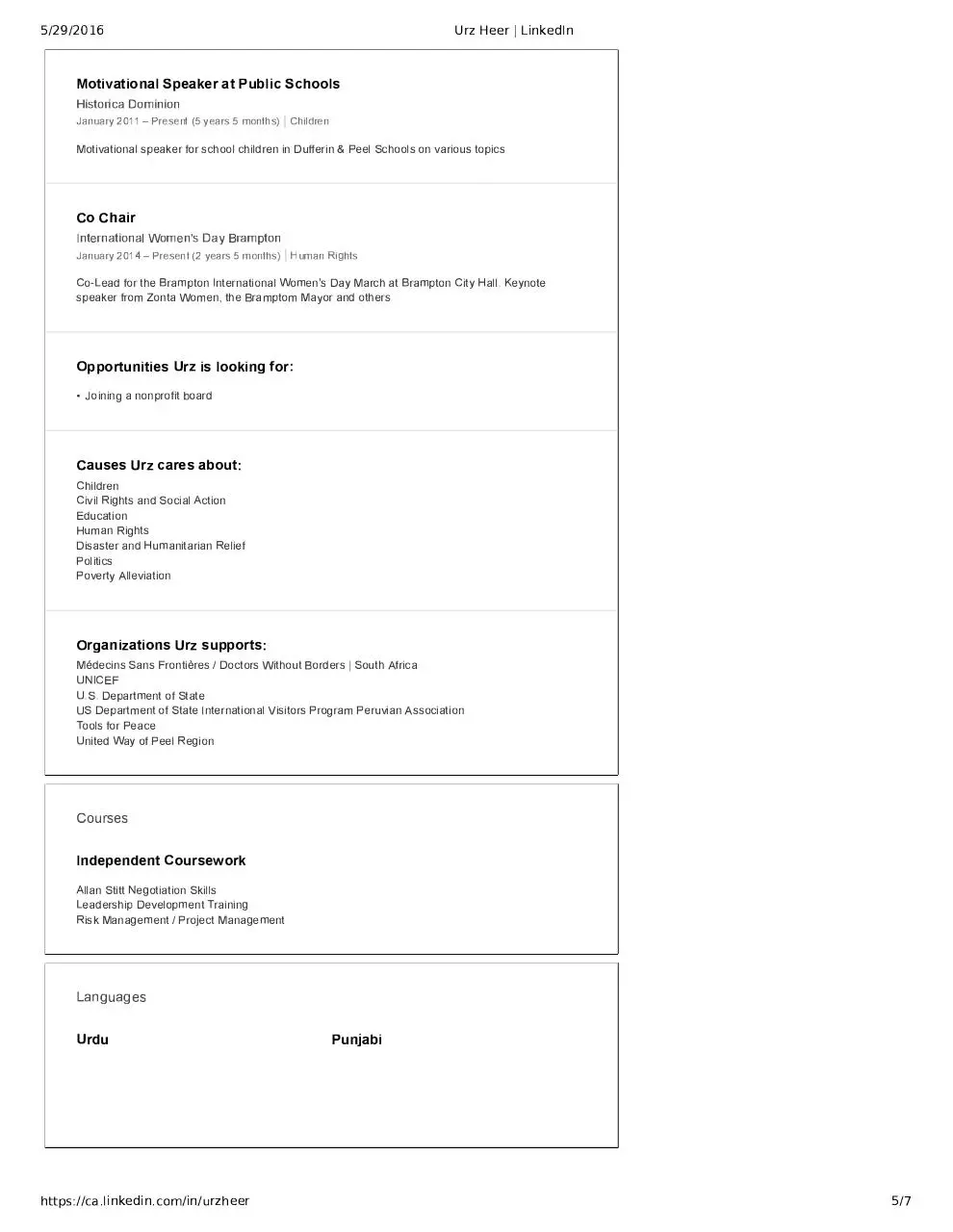 Page 5 of 7, Urz Heer LinkedIn 29May2016