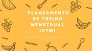 treino de planeamento menstrual