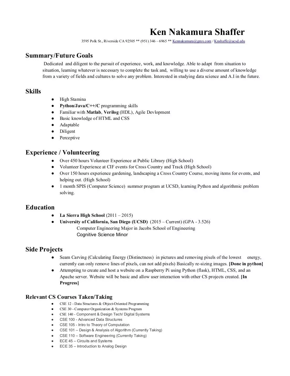 Document preview - Ken_Shaffer_Resume.doc (1).pdf - Page 1/1