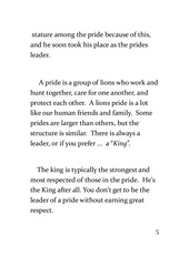 Page 5, The Lioness Rise of Judah