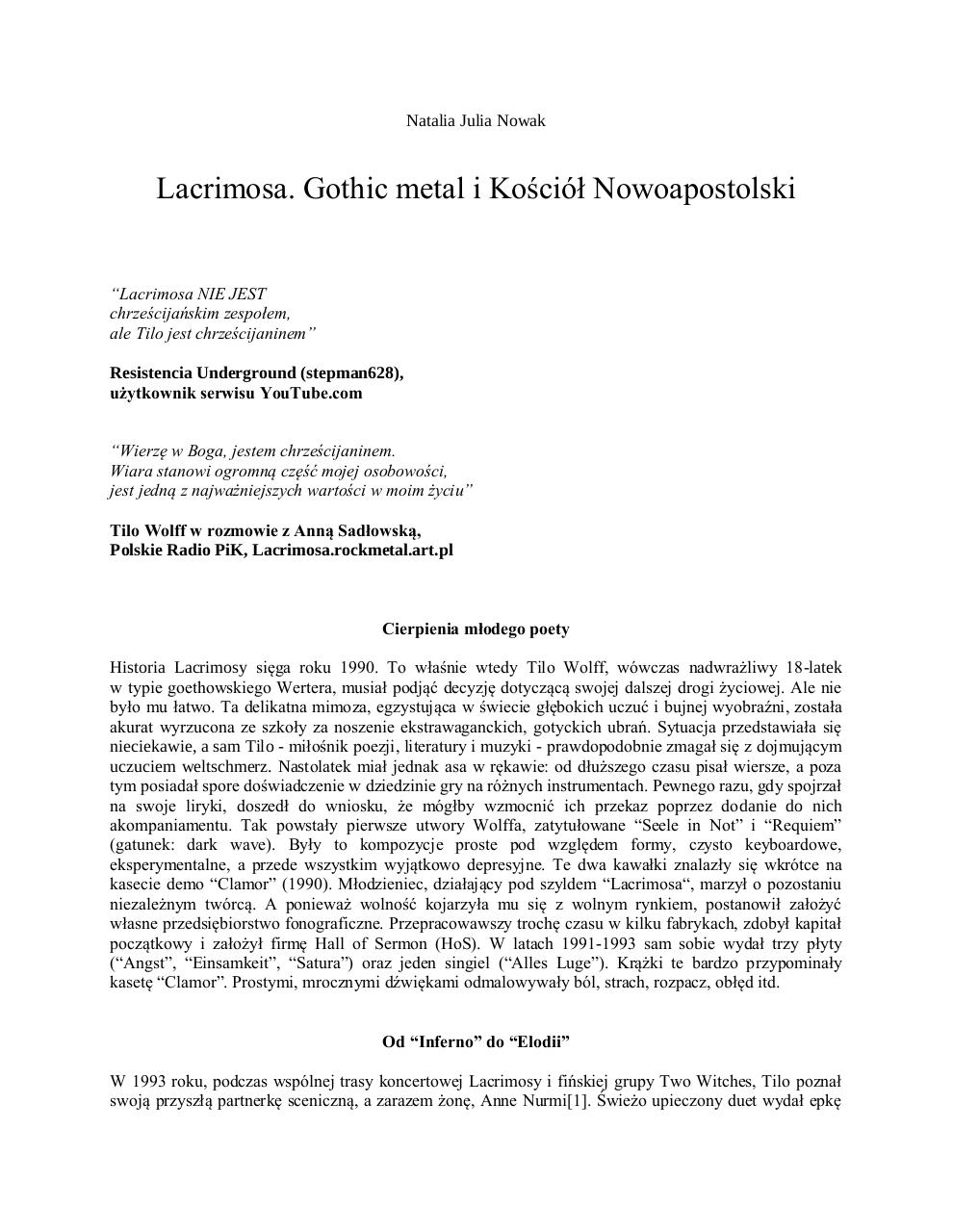 Lacrimosa. Gothic metal i KoÅ›ciÃ³Å‚ Nowoapostolski.pdf - page 1/15