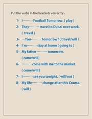 Page 2, future simple