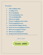 Page 3, Present continuous