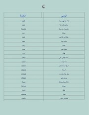 Page 4, اهم كلمات اللغة الانجليزية
