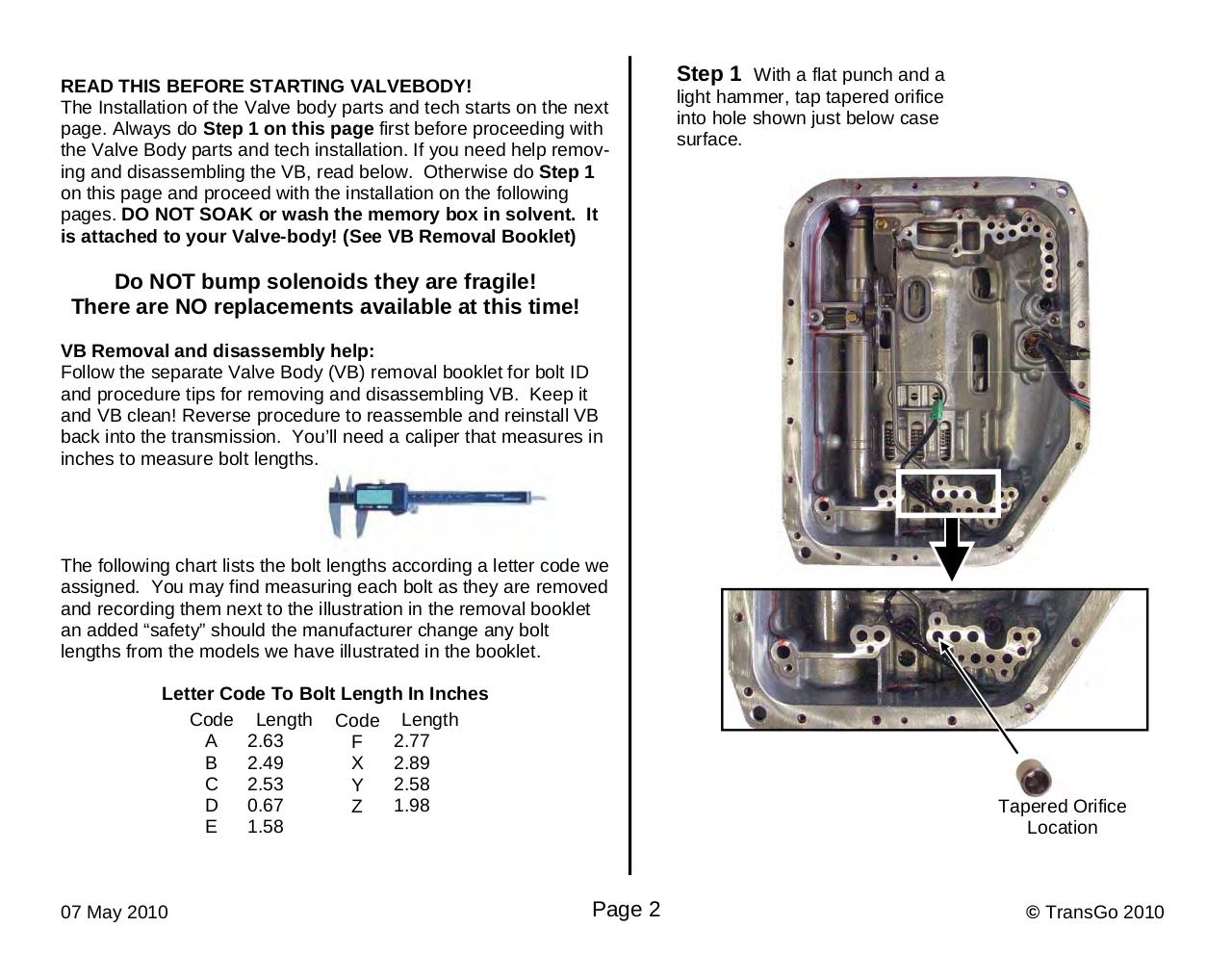 5EAT HD-2 Transgo Instructions.pdf - page 2/6