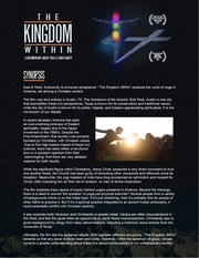 Page 1, The Kingdom Within Press Kit