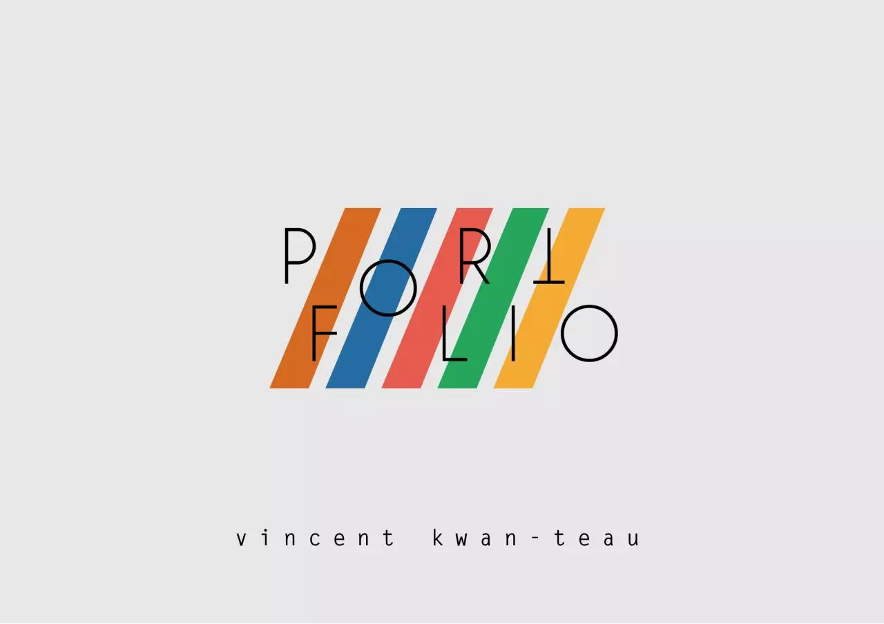 Page 1 of 13, portfolio vincentKwanteau