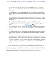 Page 2, Prosecution Statement of Facts (1)