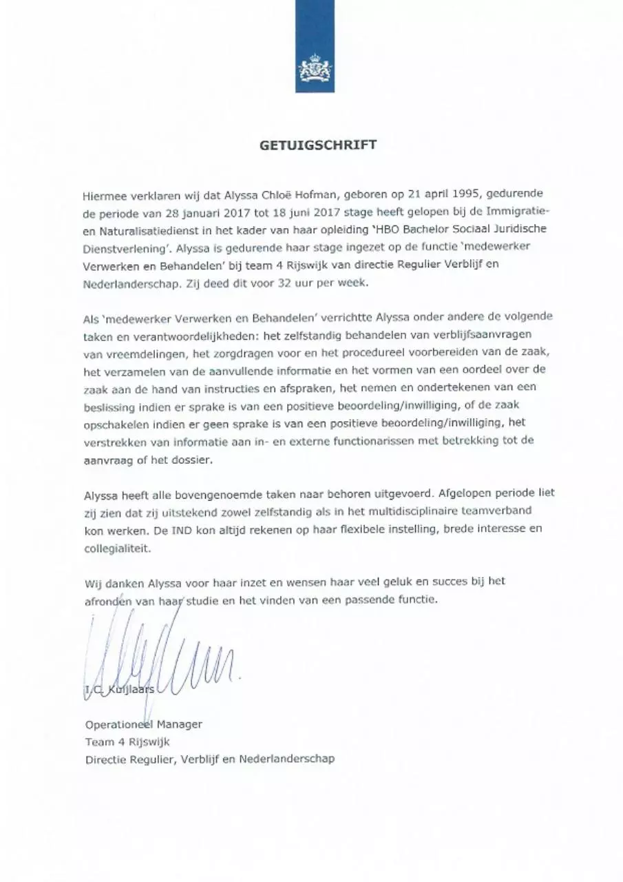Document preview - Getuigschrift.pdf - Page 1/1