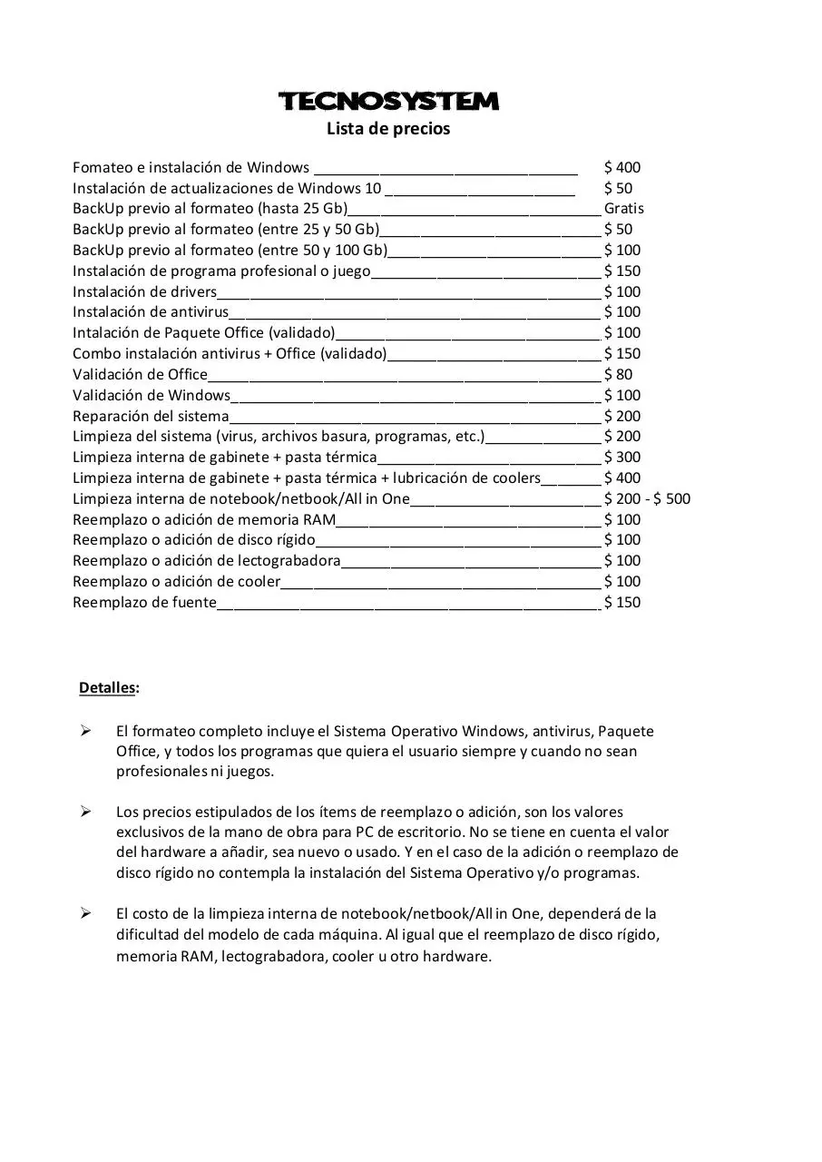 Document preview - Precios.pdf - Page 1/1