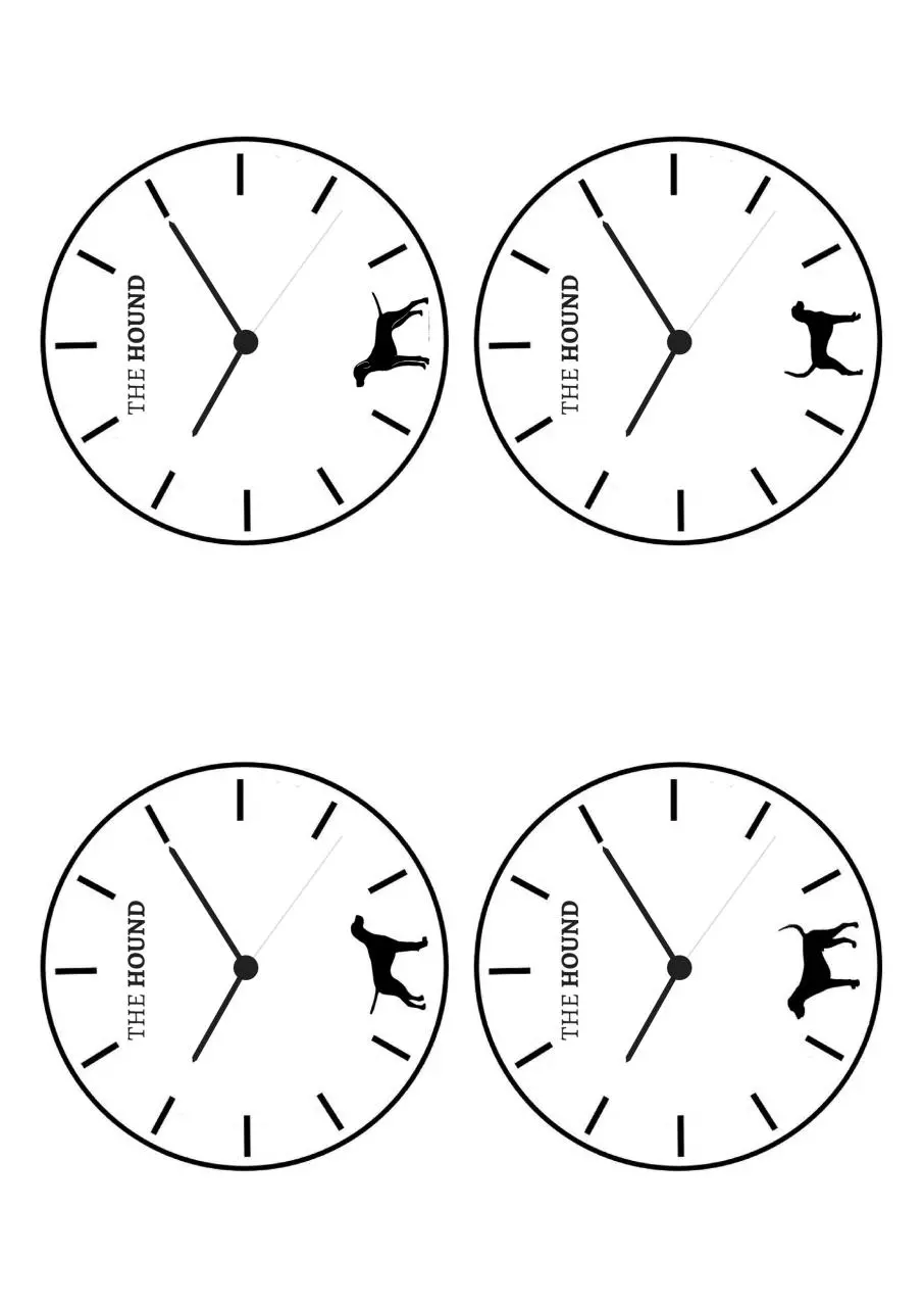 Page 1 of 1, Hound Watch Faces