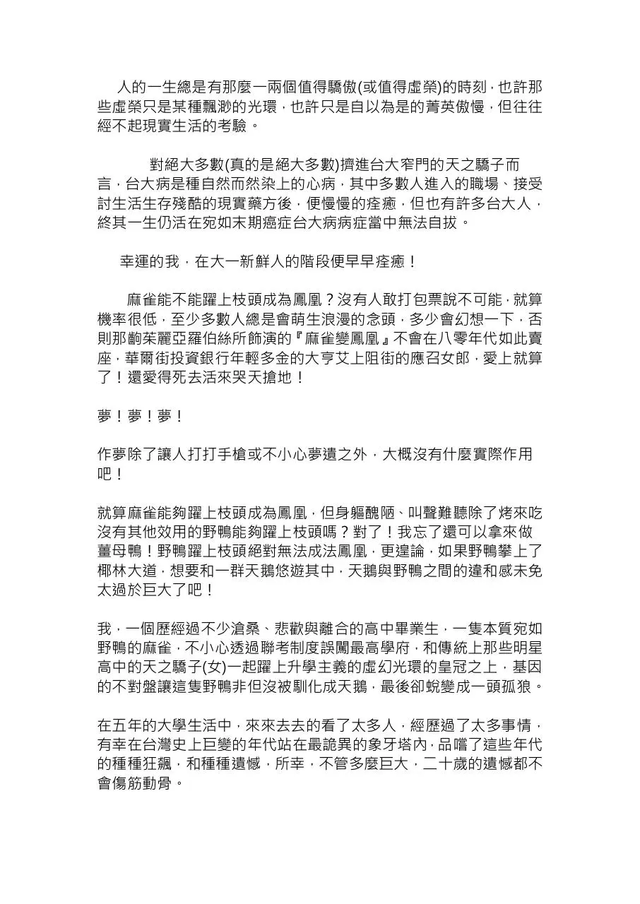 Page 2 of 140, 人性空間 台大五年生