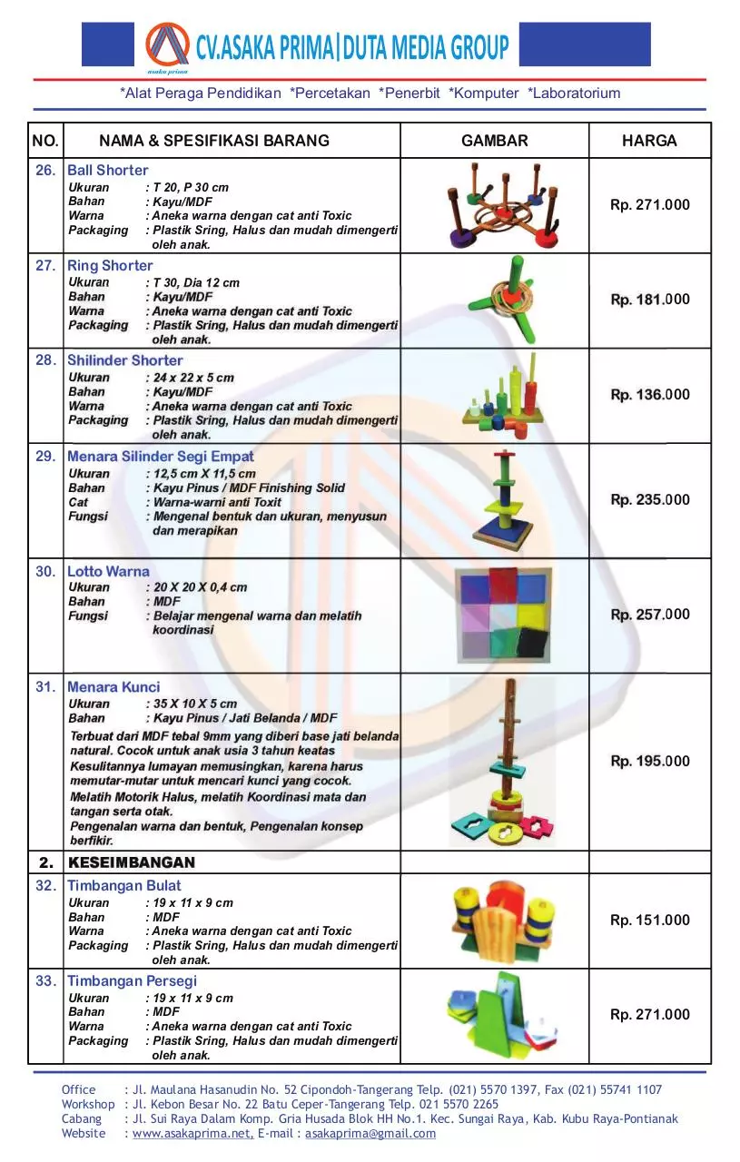 Page 5 of 20, BELI JUAL APE MAINAN EDUKASI APE BOP PAUD TK 2017