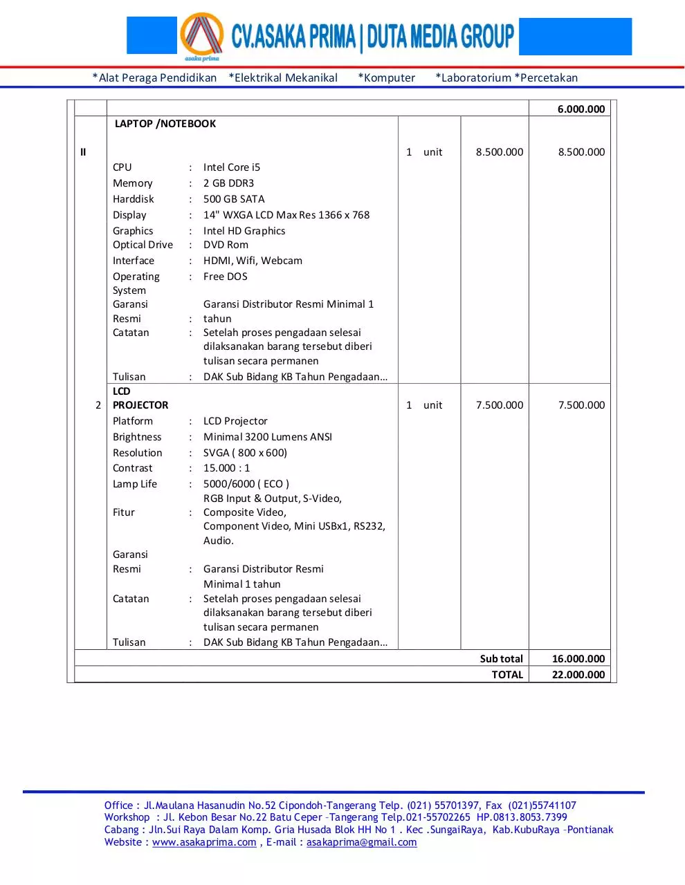 Page 4 of 4, Lelang GENRE KIT DIGITAL BKKbN 2017 ~ CV.ASAKA PRIMA.1