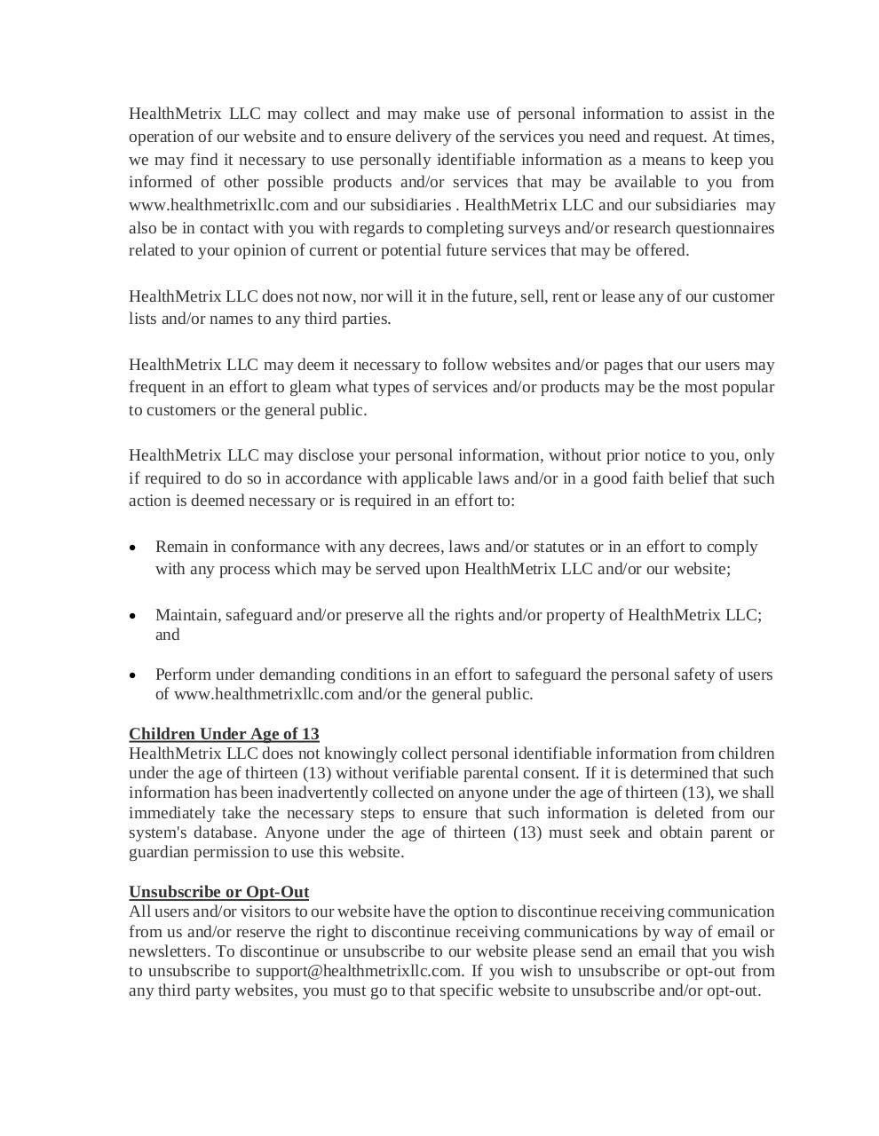 Document preview privacy-policy-forum.pdf - page 2/3