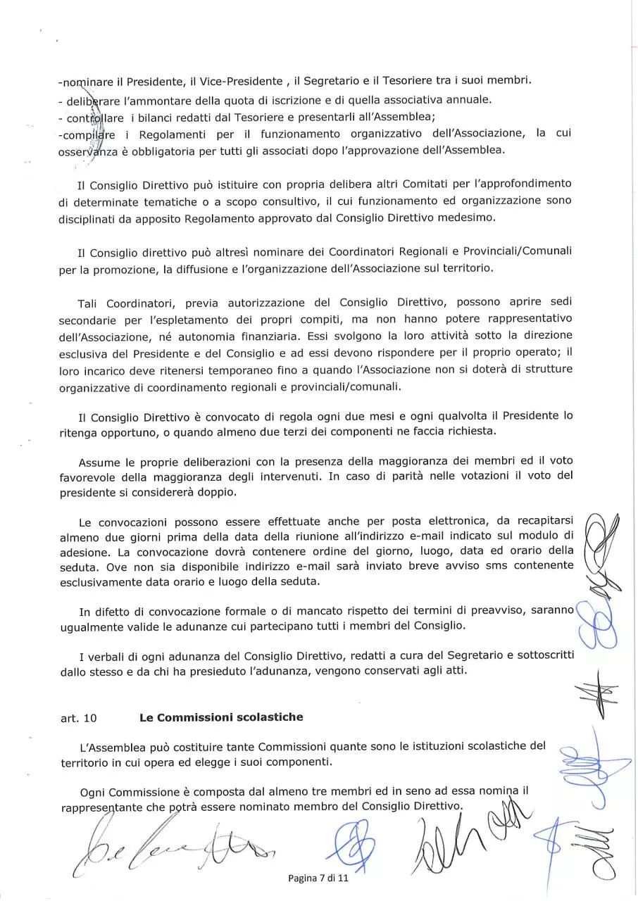 Page 5 of 9, statuto depositato assai