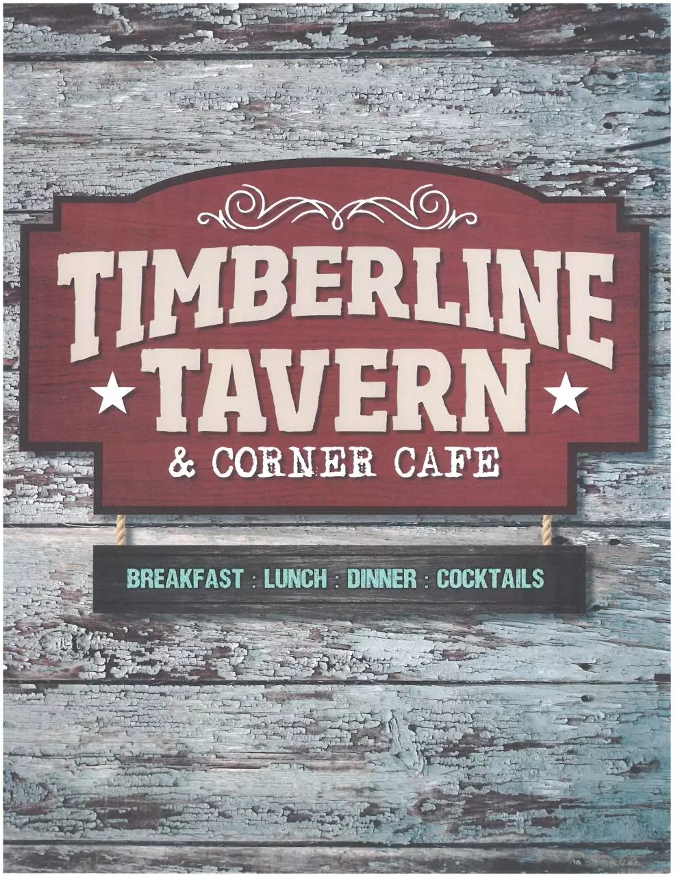 Page 1 of 4, 2017 Corner Cafe Menu