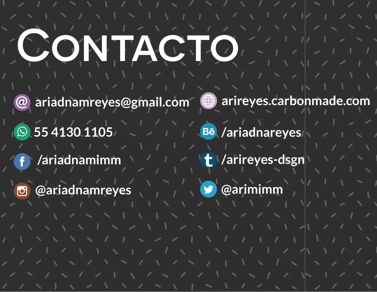 Page 2 of 27, Portafolio Ariadna Reyes