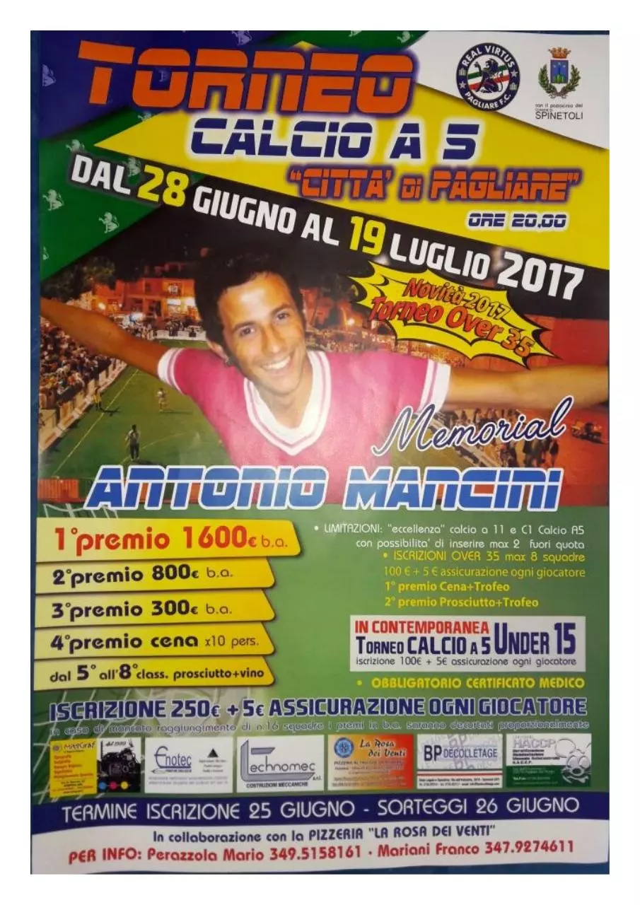 Page 1 of 1, torneo antonio mancini