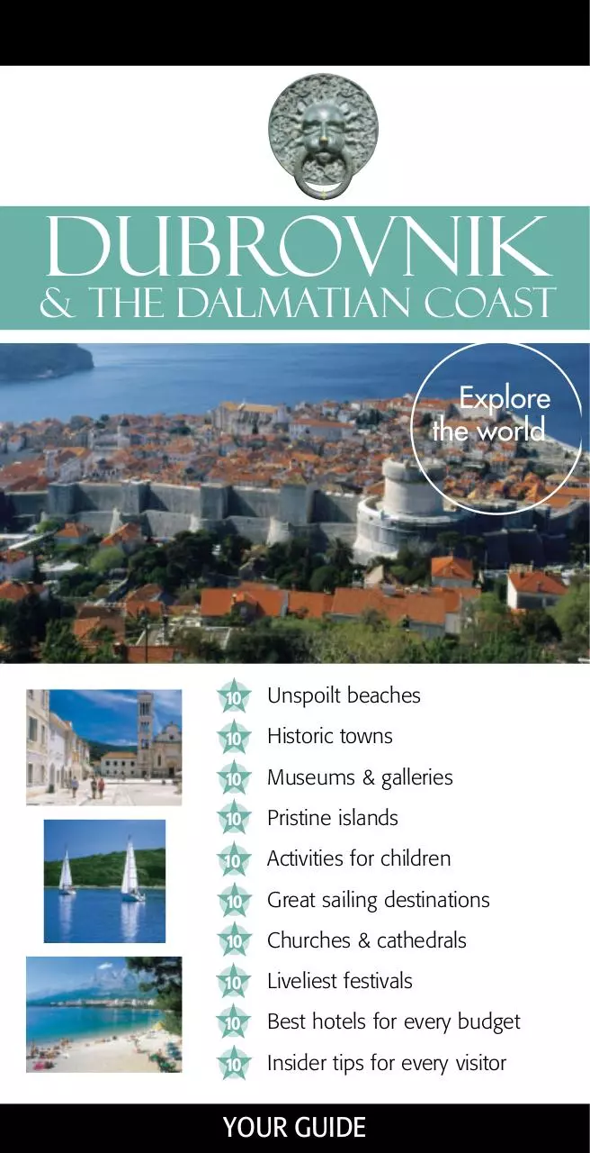 Page 1 of 132, Dubrovnik and Dalmacija travel guide
