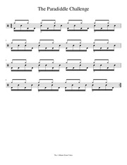 1mdv the paradiddle challenge