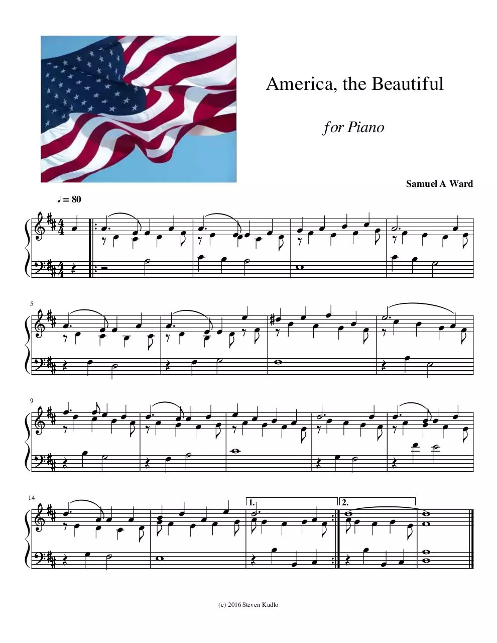Document preview - America_the_Beautiful.pdf - Page 1/1