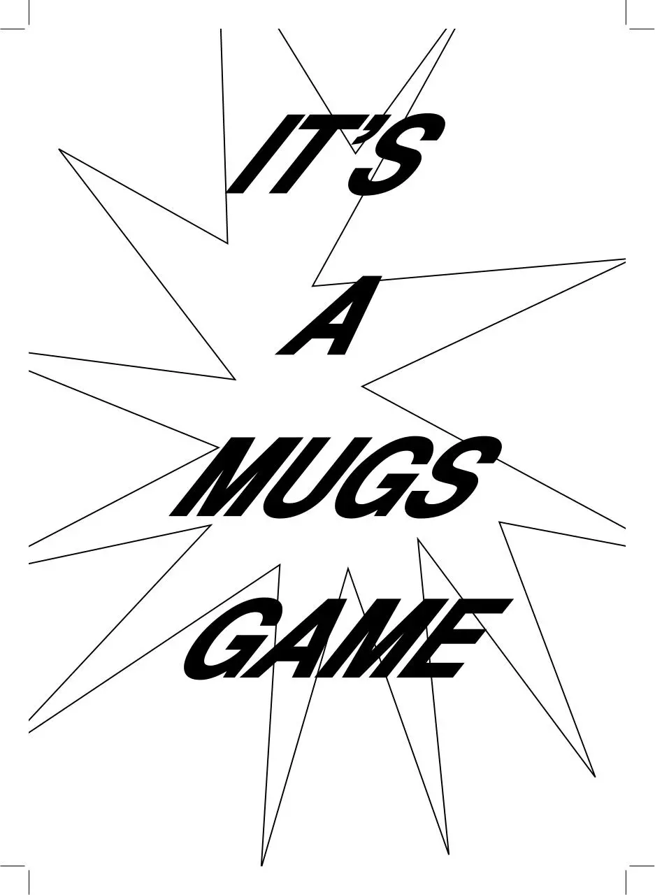 Page 1 of 40, Mugs game Print B:W