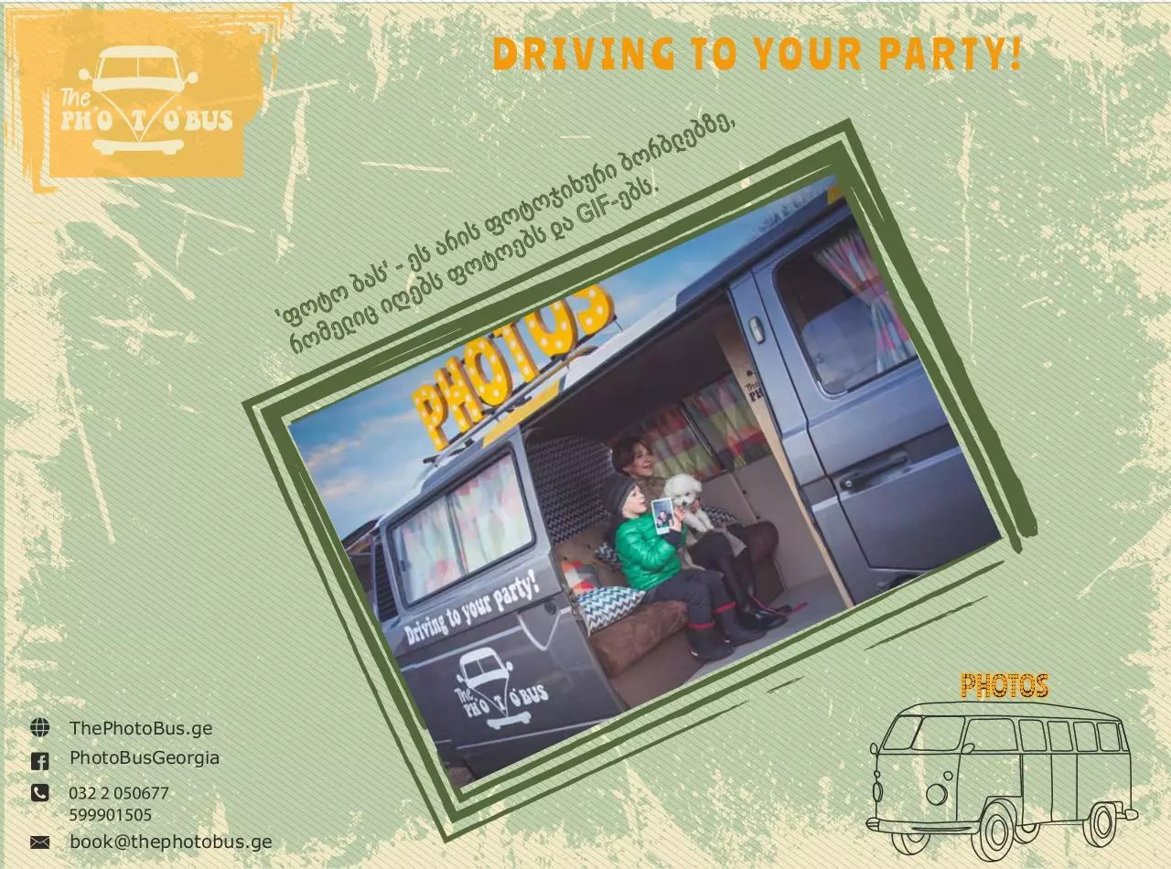 Page 1 of 3, Presentation Photo Bus GE