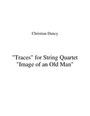 traces for string quartet score