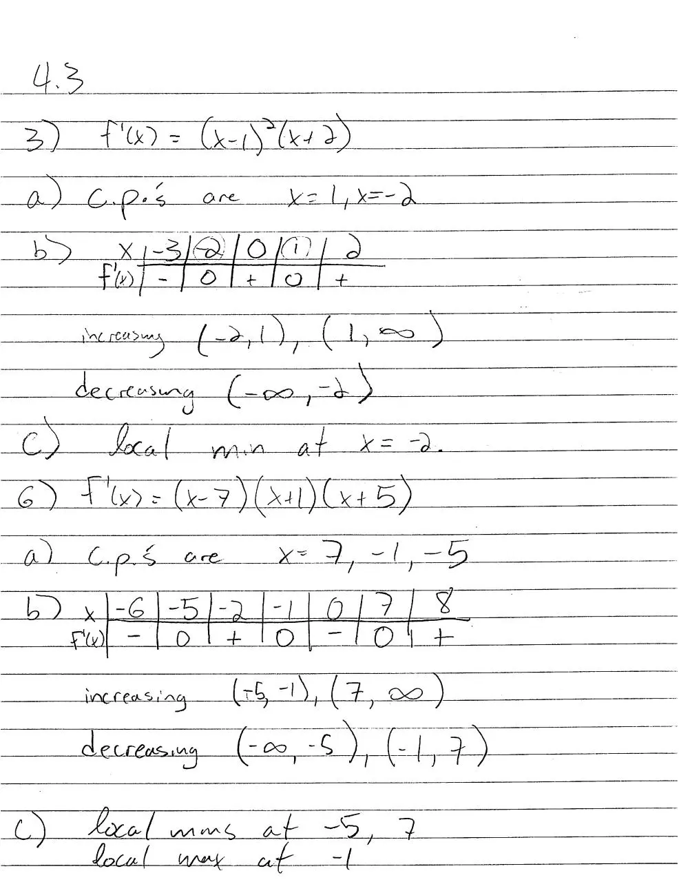 Page 1 of 8, HW 4.3