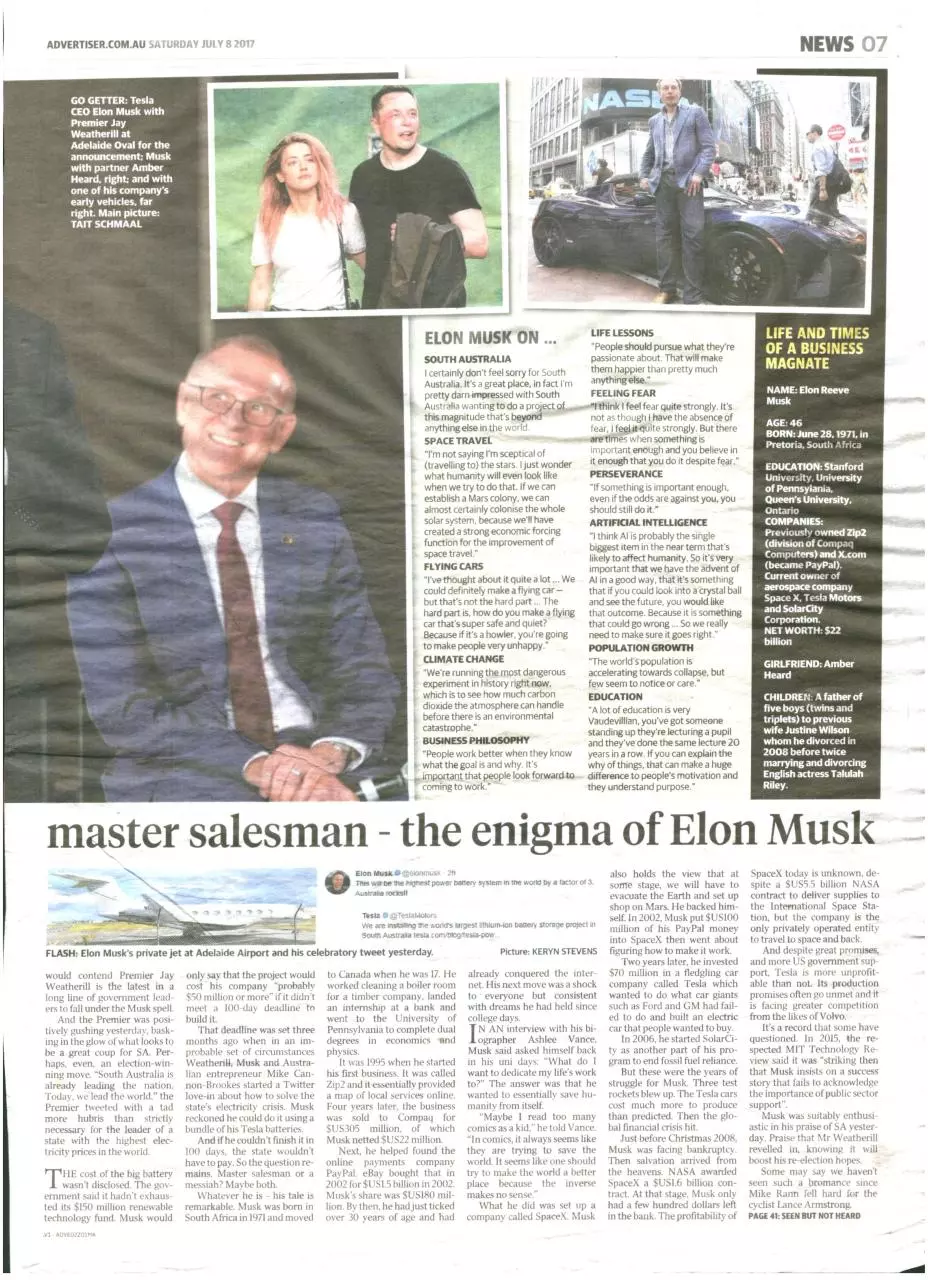 Page 3 of 4, Ion Man The Advertiser Saturday 8 July 2017