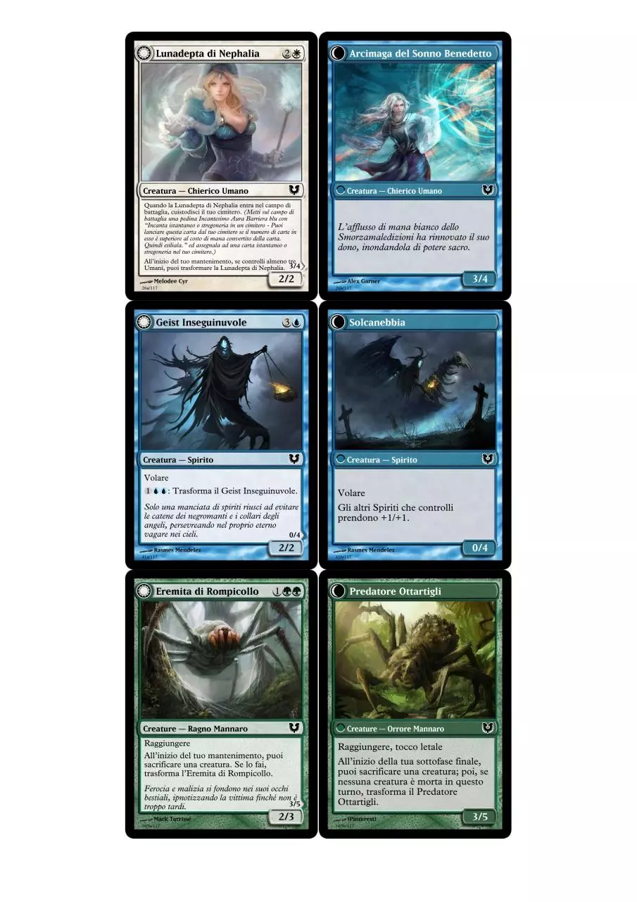 Page 1 of 3, Eredità di Innistrad Comuni (DF)