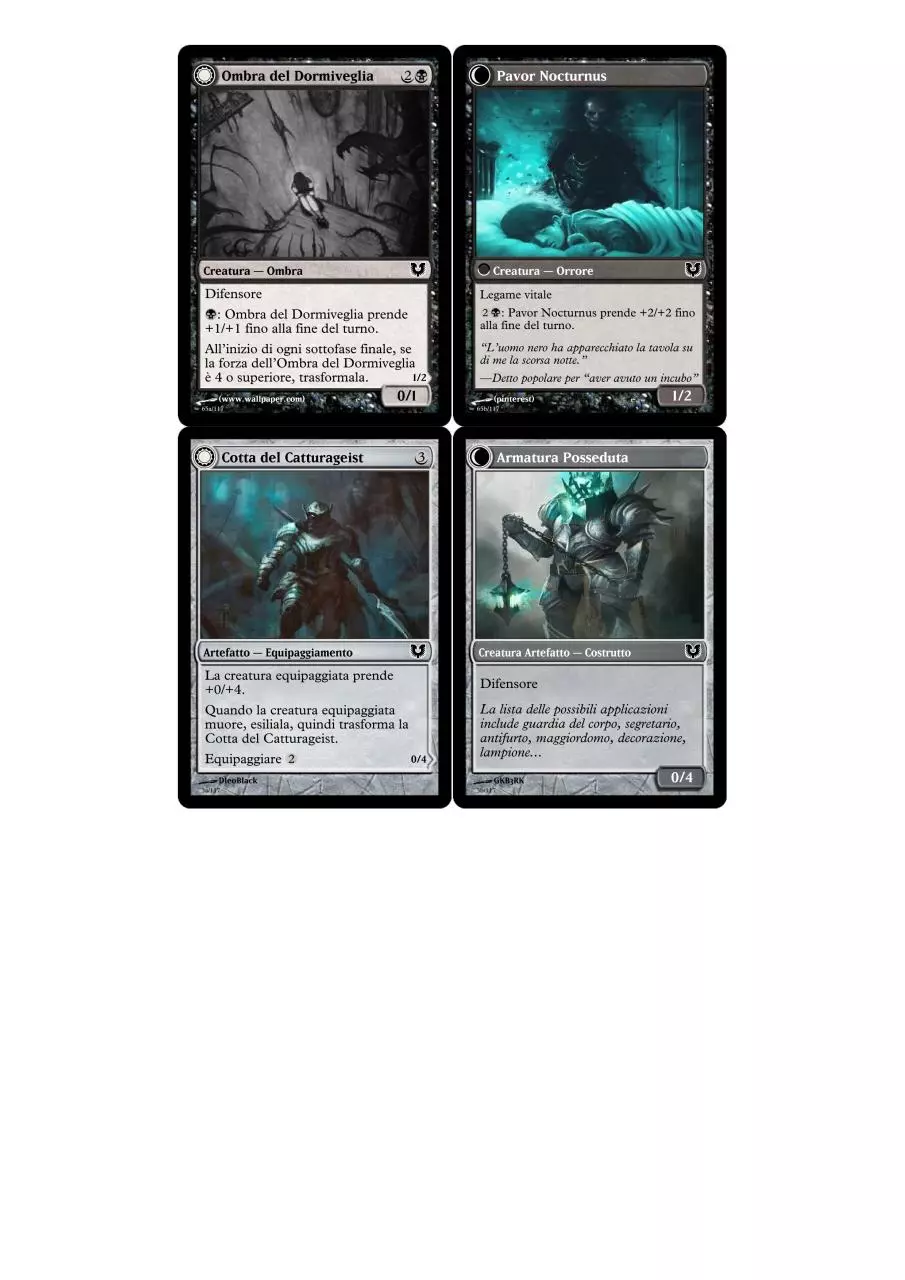Page 3 of 3, Eredità di Innistrad Comuni (DF)