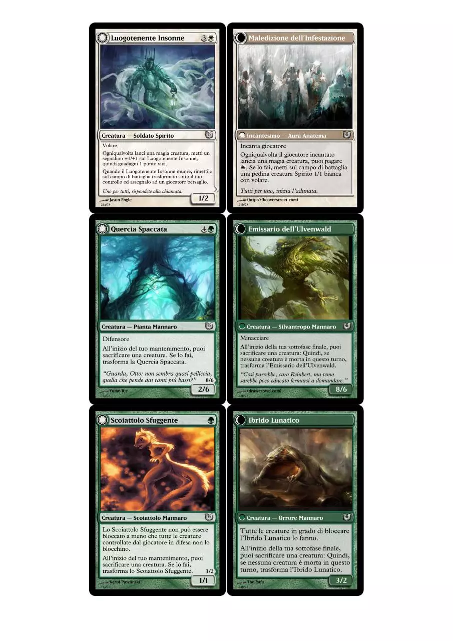 Page 1 of 3, Eredità di Innistrad Non Comuni (DF)
