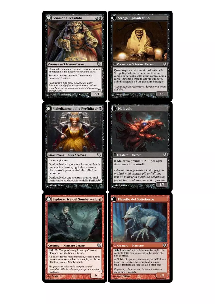 Page 2 of 3, Eredità di Innistrad Non Comuni (DF)