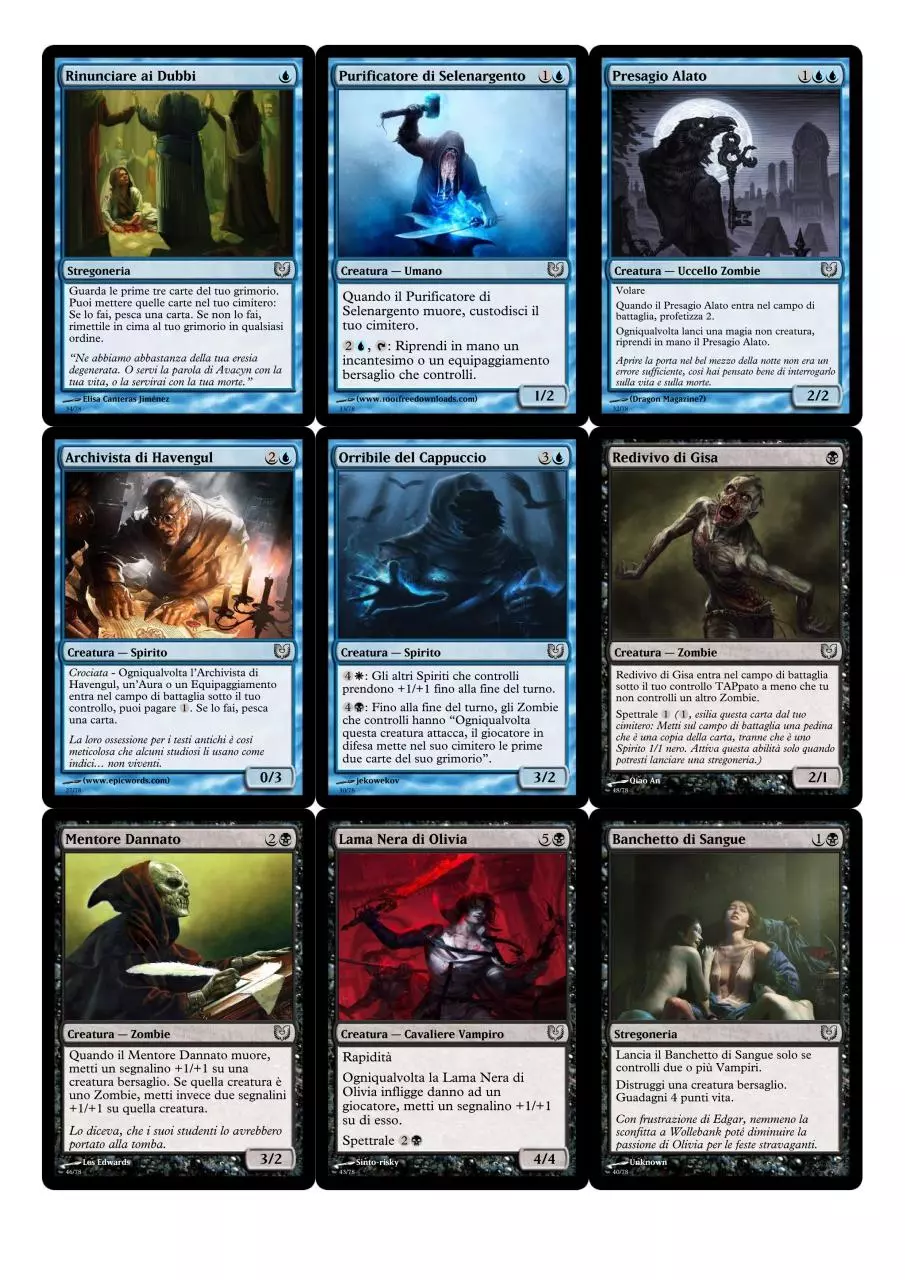 Page 4 of 8, Eredità di Innistrad Non Comuni