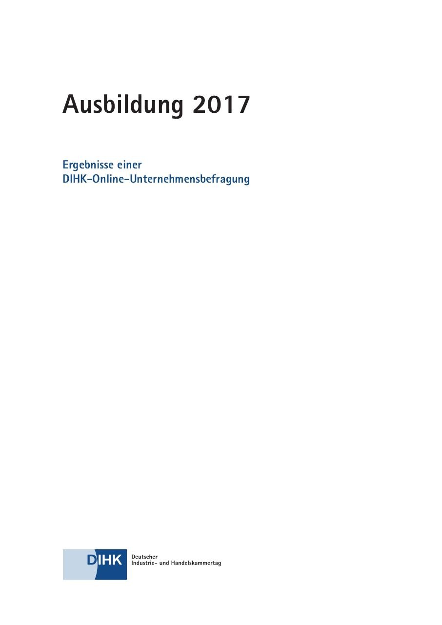 DIHK-Ausbildungsumfrage-2017.pdf - page 3/35