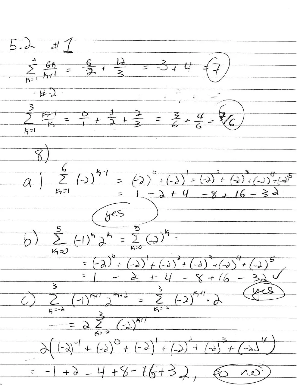 Page 2 of 4, HW 5.1 5.2