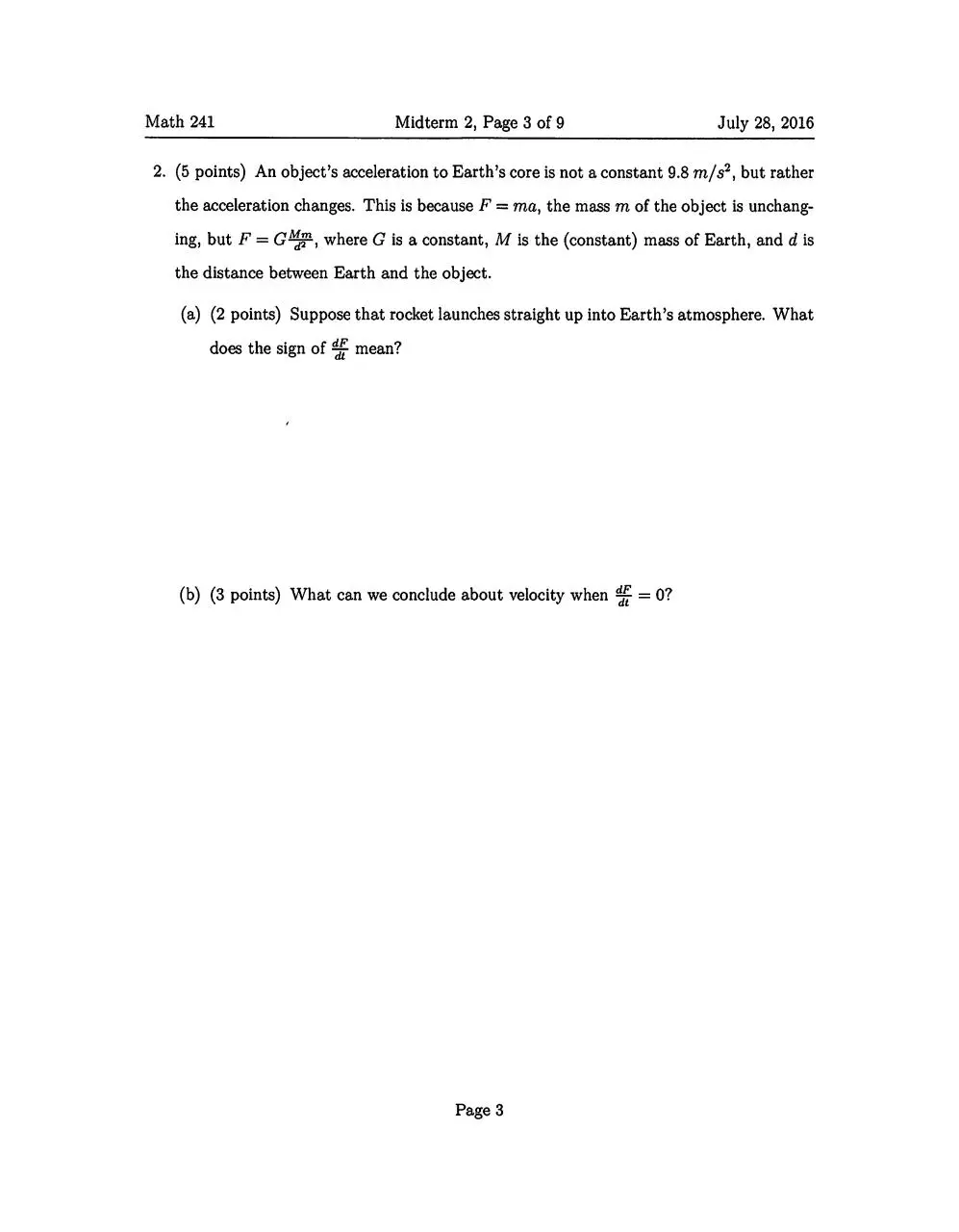 Page 3 of 9, Practice exam 2 fixed