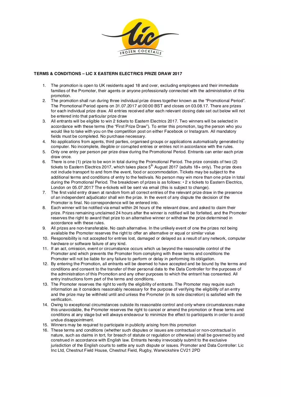 Document preview - Lic T&C .pdf - Page 1/1